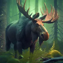 The Moose - Animal Simulator — Мод: Много денег и бесконечная выносливость