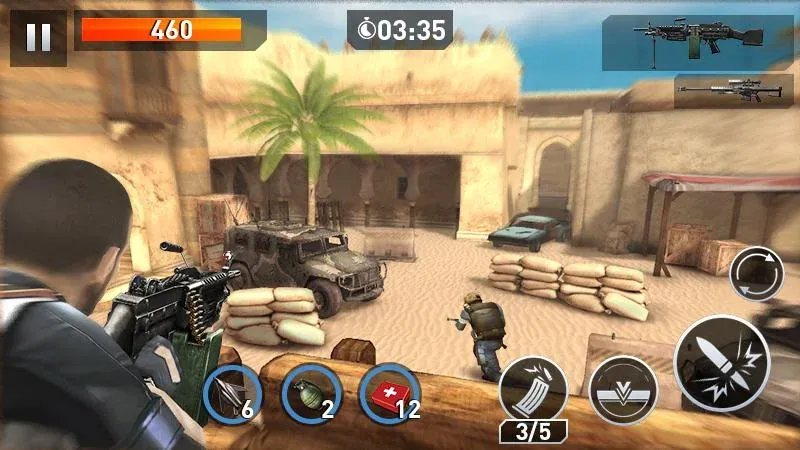 Взломанная Elite Killer: SWAT на Андроид — Много денег — скриншот 2