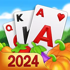 Solitaire Farm: Card Games MOD APK — Много золота и монет