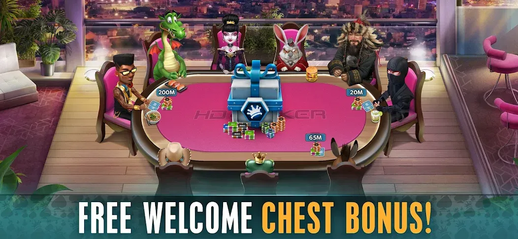 Скачать HD Poker: Texas Holdem Casino — Много денег — скриншот 3