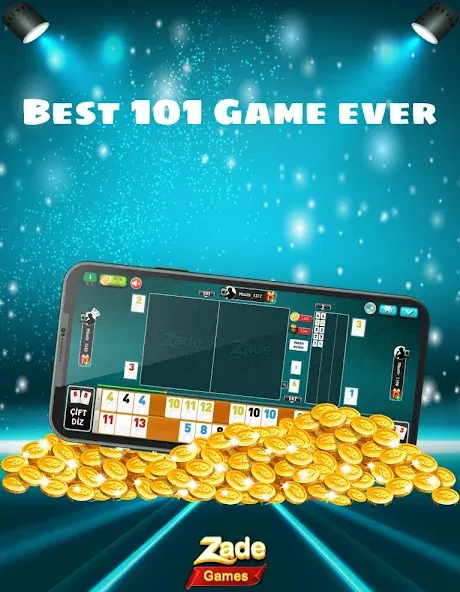 Взломанная 101 Okey Zade Games на Андроид — Много денег и без рекламы — скриншот 2