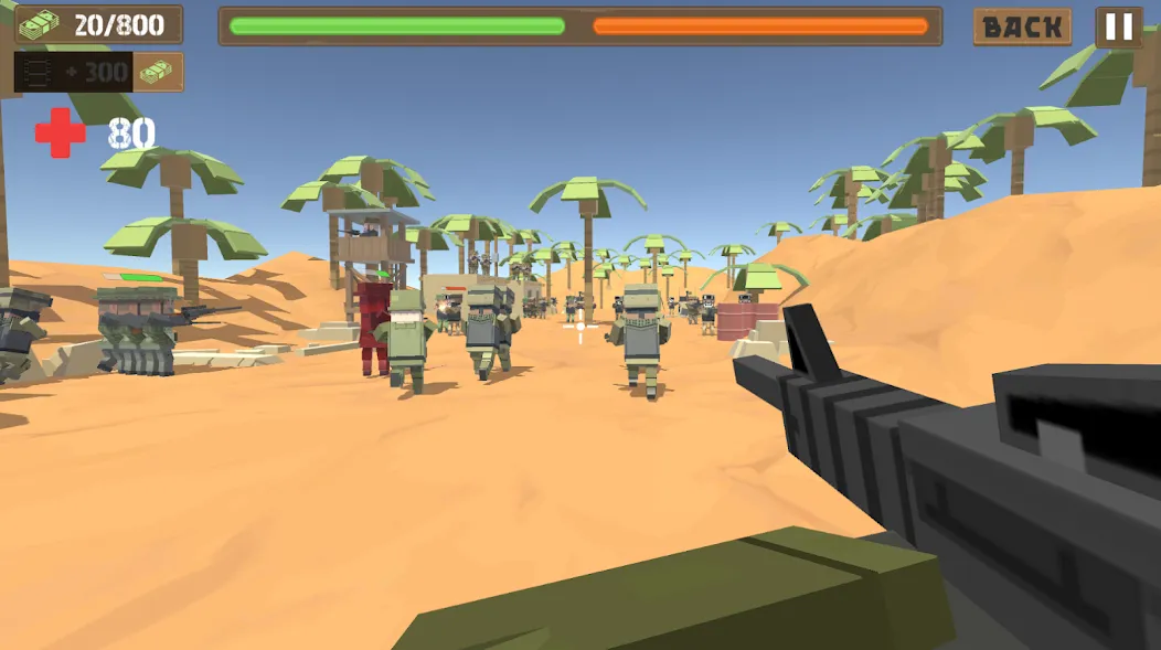 Скачать взломанную Border Wars: Army Simulator — Много денег — скриншот 3