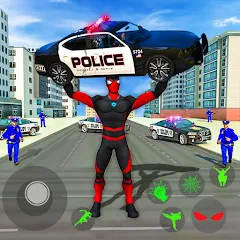 Spider Miami Rope Hero Ninja MOD — Много денег и всё открыто на Андроид