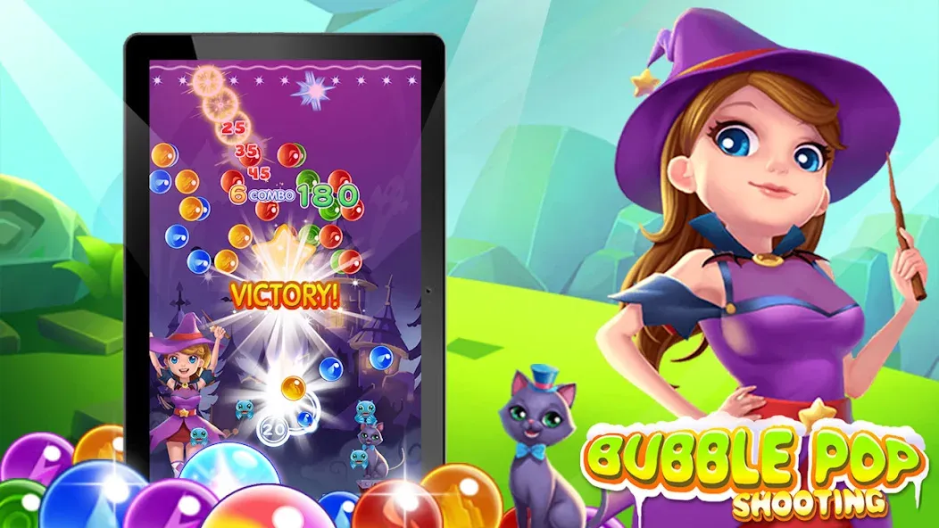 Скачать Bubble Pop - Classic Bubble Sh (Мод: Много денег) на Андроид — скриншот 5