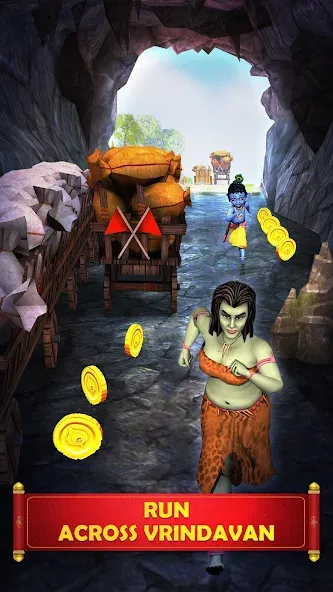 Взлом Little Krishna — Много денег и золота — скриншот 2
