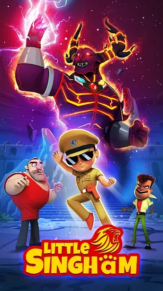 Скачать Little Singham — Последняя версия (Много денег и алмазов) — скриншот 1