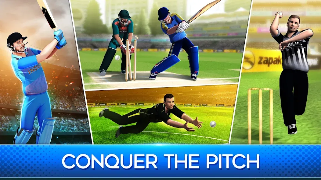 World Cricket Premier League — Мод: Много денег — скриншот 4