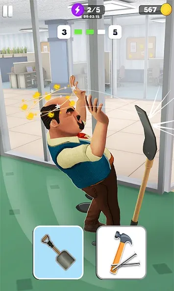 The Office : Prank The Boss MOD — Много денег на Андроид — скриншот 2