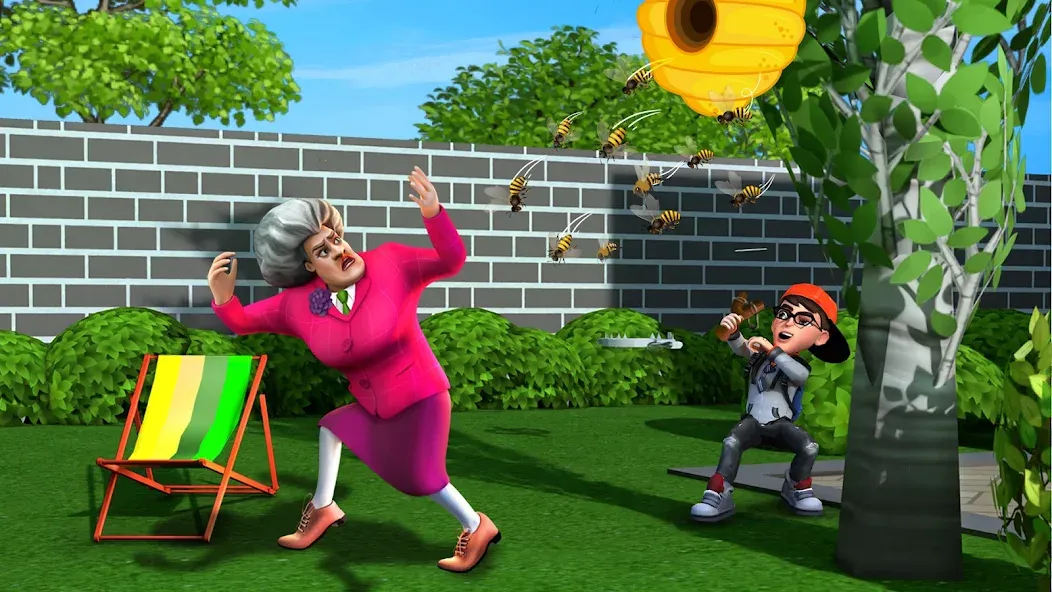 Prankster 3D — Мод: Всё открыто — скриншот 1