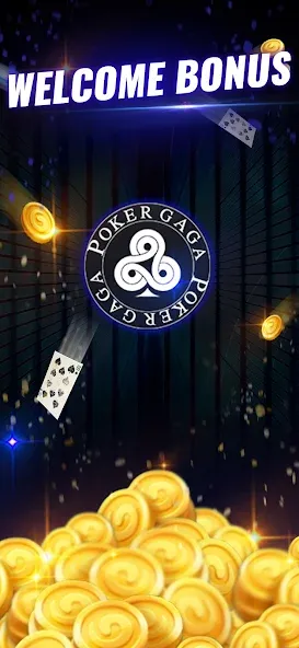 PokerGaga: Texas Holdem Live MOD APK — Много денег — скриншот 5
