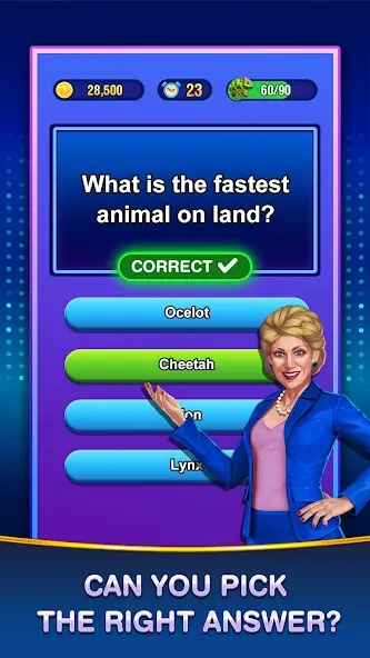 Trivia Crush MOD — Много денег на Андроид — скриншот 1
