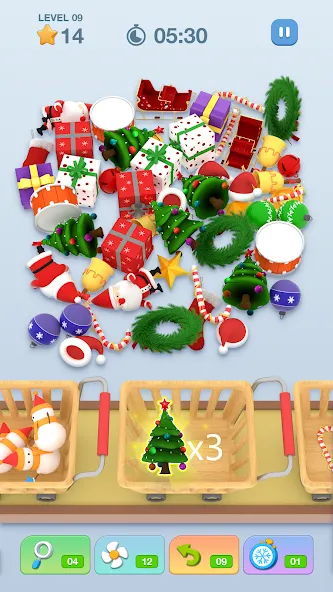 Скачать Joy Match 3D на телефон — Много денег и без рекламы — скриншот 5