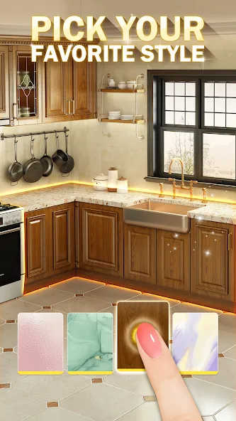 Скачать Decor Match на телефон — Много денег — скриншот 5