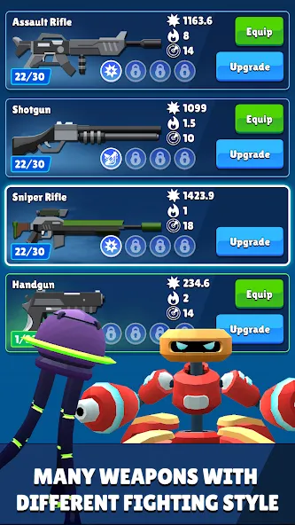 Ascent Hero: Roguelike Shooter Mod APK Много денег — Скачать на Андроид — скриншот 2 Ascent Hero: Roguelike Shooter Mod APK Много денег — Скачать на Андроид — скриншот 2