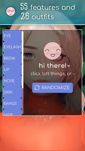 Скачать Live Portrait Maker: Girls на телефон — Все элементы разблокированы — скриншот 2