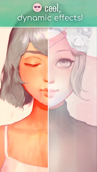 Скачать Live Portrait Maker: Girls на телефон — Все элементы разблокированы — скриншот 4
