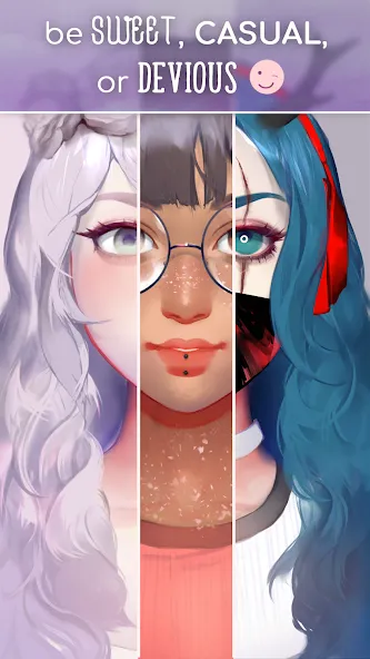 Скачать Live Portrait Maker: Girls на телефон — Все элементы разблокированы — скриншот 5