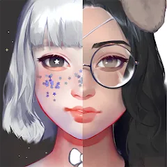 Скачать Live Portrait Maker: Girls на телефон — Все элементы разблокированы