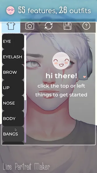 Взлом Live Portrait Maker: Guys — Всё открыто — скриншот 2