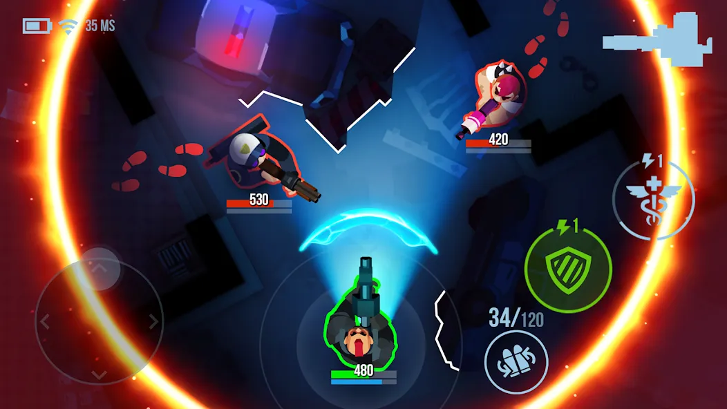 Скачать Bullet Echo на Android — Много патронов — скриншот 3 Скачать Bullet Echo на Android — Много патронов — скриншот 3
