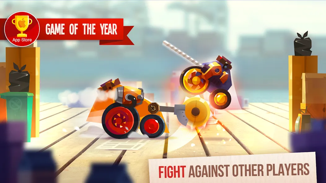 Скачать взломанную CATS: Crash Arena Turbo Stars — Много денег — скриншот 2