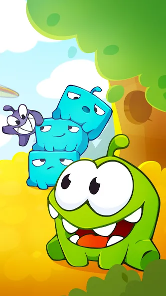 Скачать Cut the Rope 2 с модом — Много денег и конфет — скриншот 2