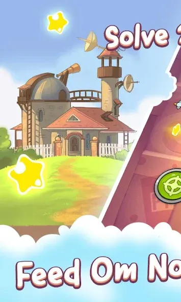 Скачать Cut the Rope: Experiments на Андроид — Много денег и подсказок — скриншот 1