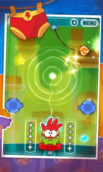 Скачать Cut the Rope: Experiments на Андроид — Много денег и подсказок — скриншот 3
