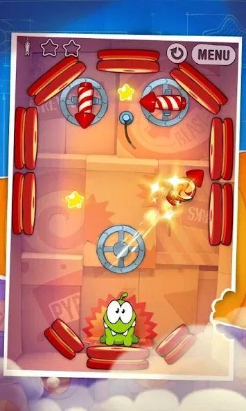 Скачать Cut the Rope: Experiments на Андроид — Много денег и подсказок — скриншот 4