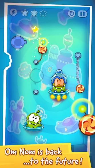 Скачать взлом Cut the Rope: Time Travel на Андроид — Много денег и без рекламы — скриншот 3