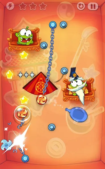 Скачать взлом Cut the Rope: Time Travel на Андроид — Много денег и без рекламы — скриншот 5