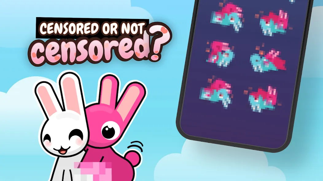 Bunniiies - Uncensored Rabbit — Много денег и без рекламы — скриншот 2 Bunniiies - Uncensored Rabbit — Много денег и без рекламы — скриншот 2