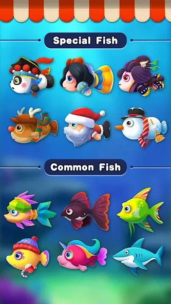Скачать Solitaire Fish Klondike Card — Много денег и без рекламы — скриншот 2