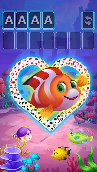 Скачать Solitaire Fish Klondike Card — Много денег и без рекламы — скриншот 4