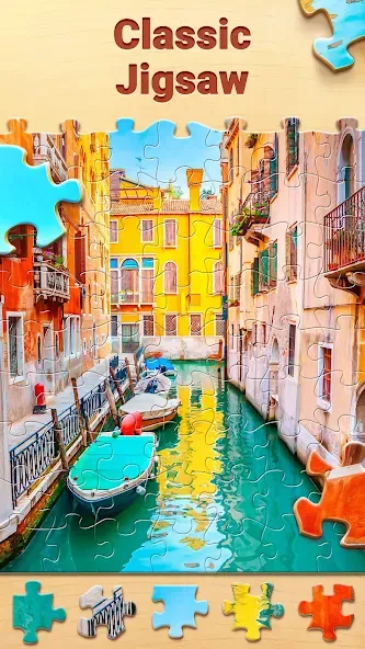 Скачать Puzzle Villa－HD Jigsaw Puzzles MOD APK — Все пазлы открыты и без рекламы — скриншот 1