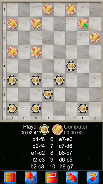 Скачать Checkers, draughts and dama — Последняя версия (Все доски и скины разблокированы) — скриншот 5