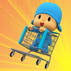 Скачать Pocoyo Run & Fun: Cartoon Jump на Android — Много денег