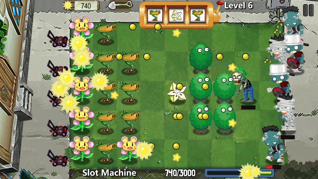 Скачать Plants' War (Мод: Много денег) на Андроид — скриншот 1