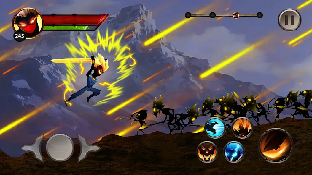 Скачать взлом Stickman Legends Offline Games на Андроид — Много денег и кристаллов — скриншот 4 Скачать взлом Stickman Legends Offline Games на Андроид — Много денег и кристаллов — скриншот 4
