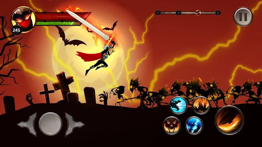 Скачать Stickman Legends Offline Games MOD APK — Много денег — скриншот 3