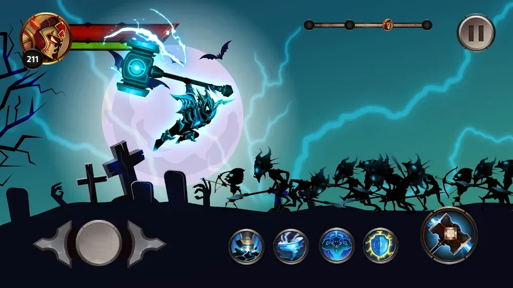 Скачать Stickman Legends Offline Games MOD APK — Много денег — скриншот 4