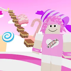 Candy Parkour Sweet girl — Взломанная версия (Много денег и без рекламы)