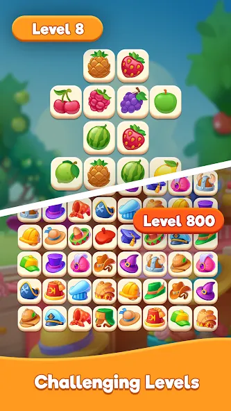 Скачать Tasty Match - Zen Connect на телефон — Много денег — скриншот 5