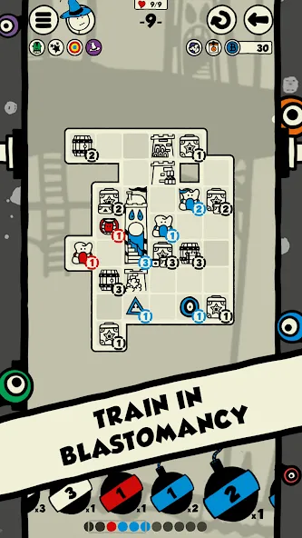 Скачать Blastomancer: The Puzzle Game MOD APK — Много денег — скриншот 2