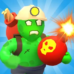 Скачать Zombie Factory Attack (Мод: Много денег и кристаллов) на Андроид