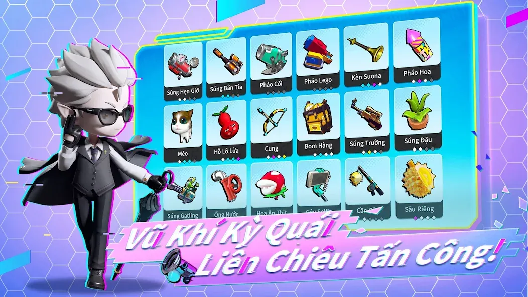 Đấu Trường Kỳ Lạ - Gzone MOD APK на Android — Много денег — скриншот 4