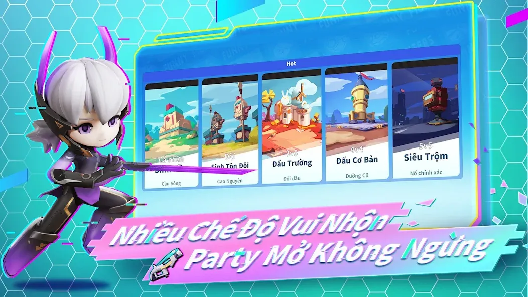 Đấu Trường Kỳ Lạ - Gzone MOD APK на Android — Много денег — скриншот 5