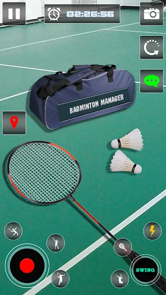 Badminton Manager Sports Games (Мод Много денег и золота) — скриншот 3