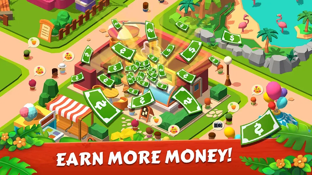 Взлом Zoo Tile - Match Puzzle Game — Много денег и без рекламы — скриншот 3 Взлом Zoo Tile - Match Puzzle Game — Много денег и без рекламы — скриншот 3