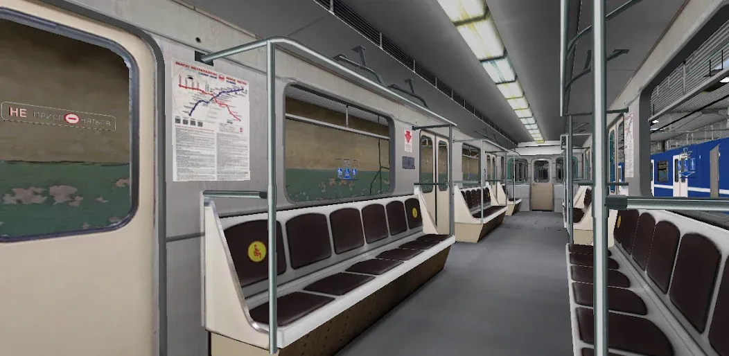 Скачать Minsk Subway Simulator на Андроид — Все поезда разблокированы — скриншот 2